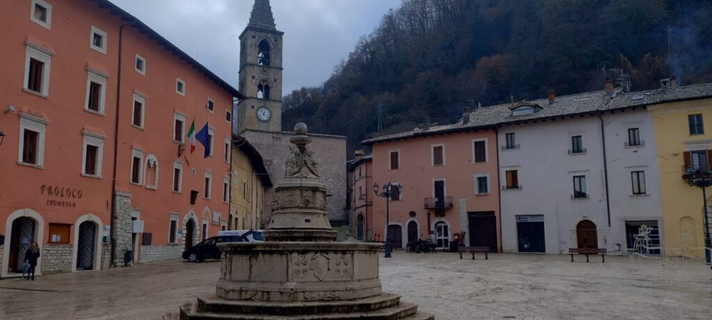 La piazza di Leonessa