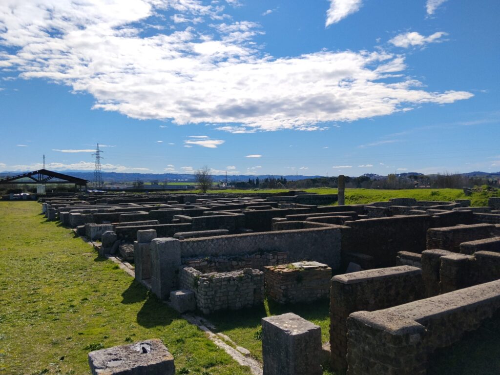 L'area delle tabernae di Lucus Feroniae